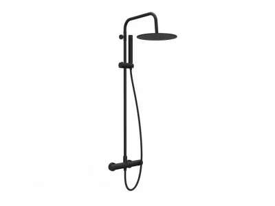 Cop Baterija i usponski tus COPEN NOOK mat crna okrugli set C-01-112MB 