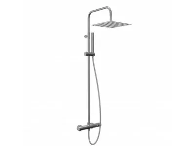 Cop Baterija i usponski tus COPEN NOOK hrom cetvrtasti set C-01-113CR 