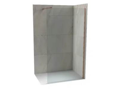 COPEN Walk-in  MONTE 1000x2000 8mm staklo, rose gold C-02-S100RG 