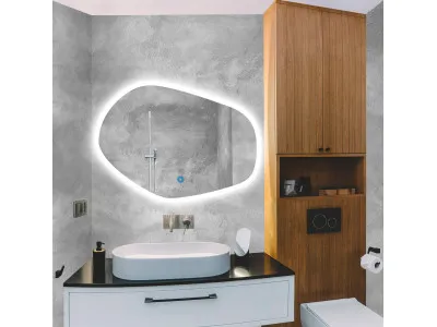 Vu LED Ogledalo Narisa 80x60cm touch 