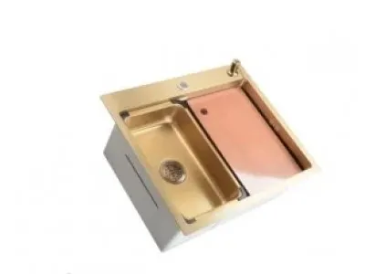 SUDOPERA INOX 60X50X23 ZLATNA 