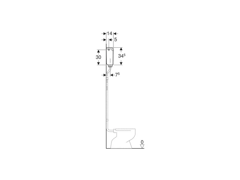 GEBERIT VODOKOTLIC FONTANA AP112 