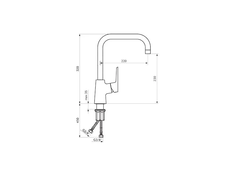 Stolz White Baterija Za Sudoperu 138201W 