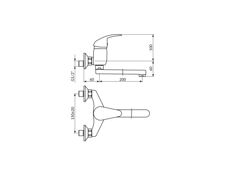 Rosan King Zidna Baterija 200 J321020 