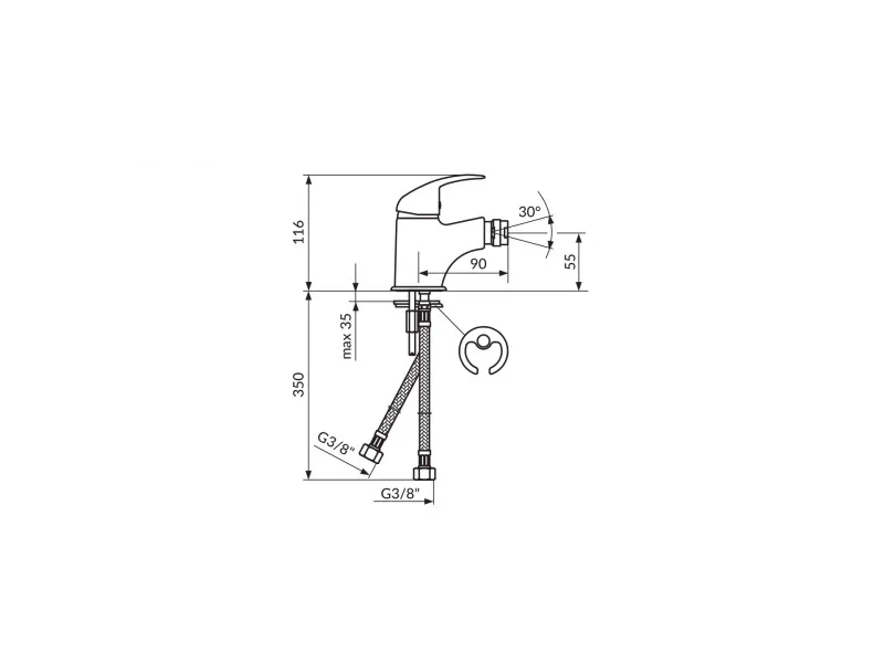 Rosan Perla Baterija Za Bide Jp391001 