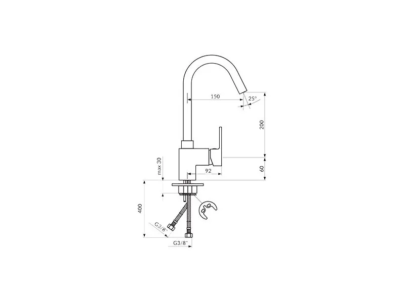 Rosan Quadro Baterija Za Sudoperu Jq38101 