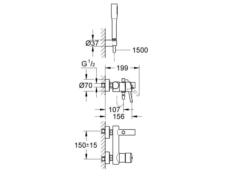 GROHE CONCETTO KADA 32212001 