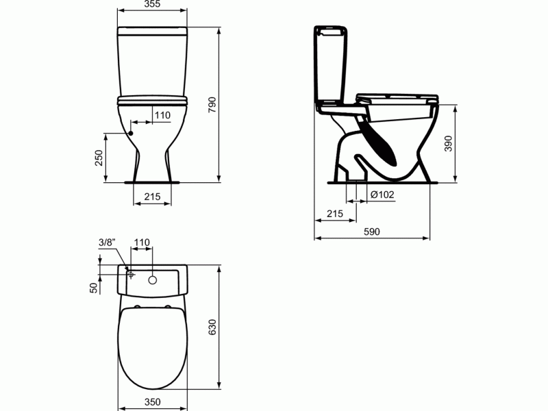 MONOBLOK EUROVIT DEAL STANDARD SIMPLON V337301 