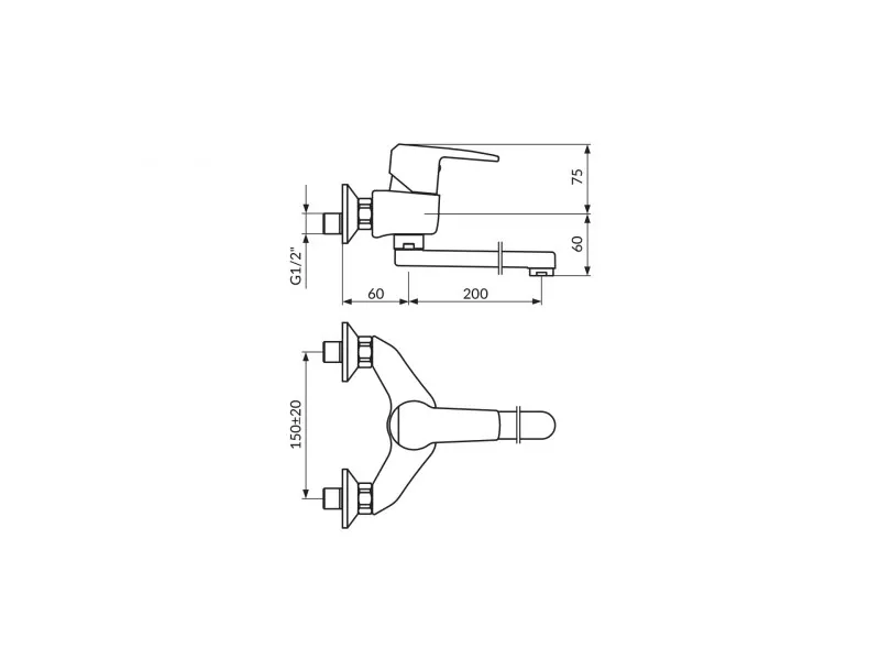 Rosan Cubo Zidna 200 Jc32120 