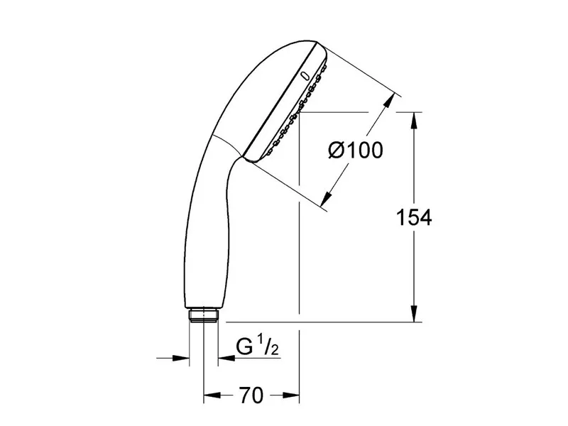 GROHE TUS TEMPESTA RUCICA 27923000 