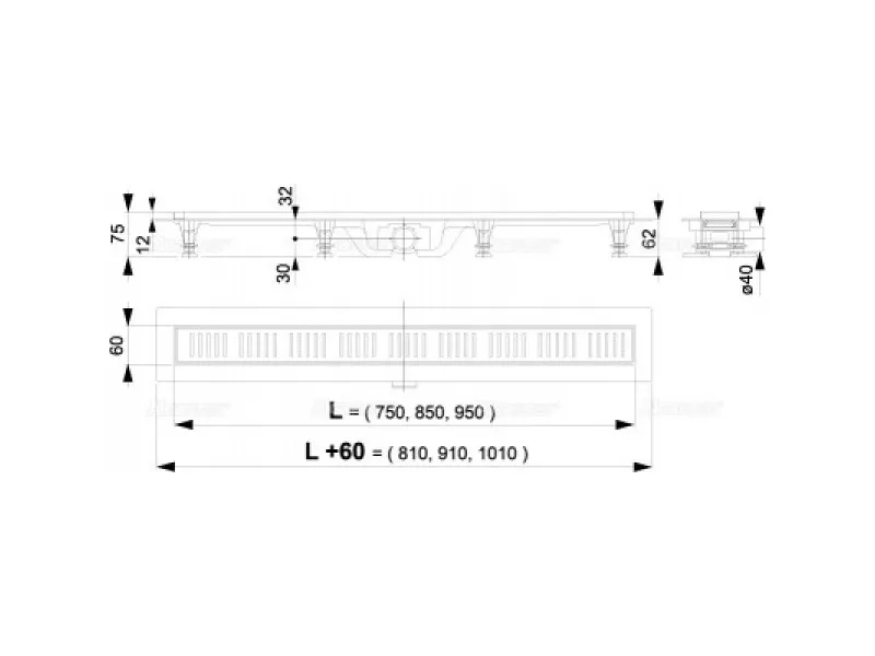 ALCA TUS KANALICA APZ10 550 