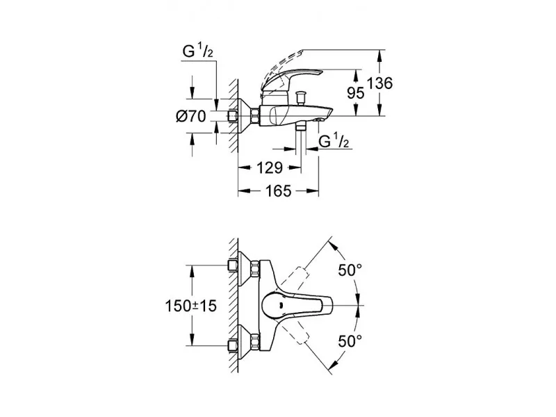 GROHE EUROSMART KADA 33300002 