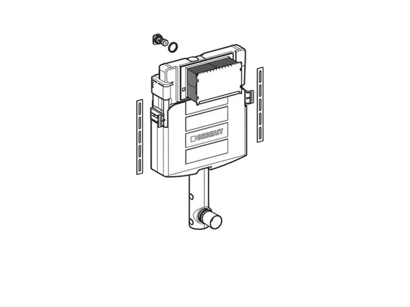 GEBERIT UGRADNI VODOKOTLIC DUOFIX ZA PODNU WC SOLJU 109.300.00.5 