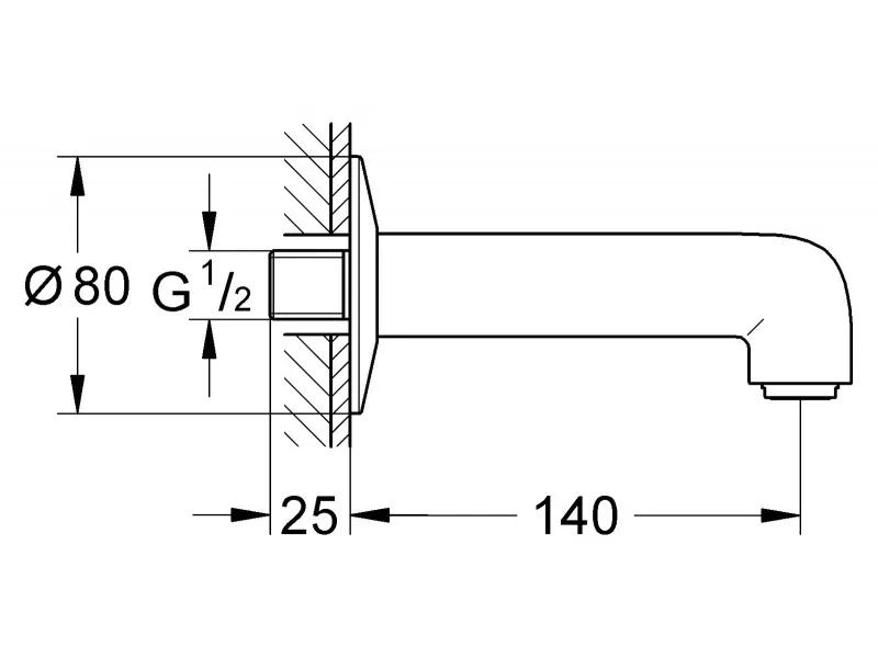 GROHE IZLIV KADE 13258000 