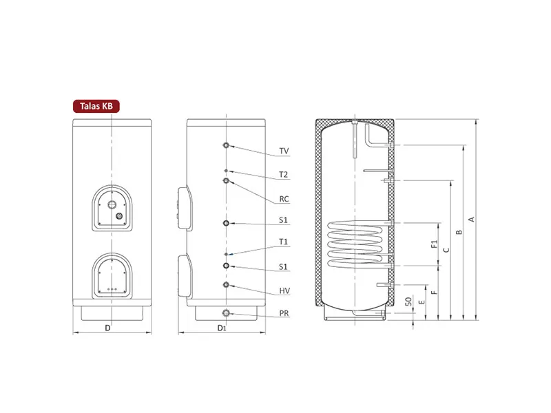 ELIT BOJLER PODNI KSB 250L SA IZMENJIVACEM 