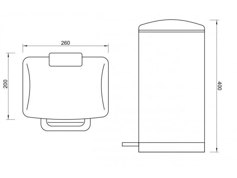 CONCEPT KANTA 12L SATEN, KVADRATNA C-07-012-CK 