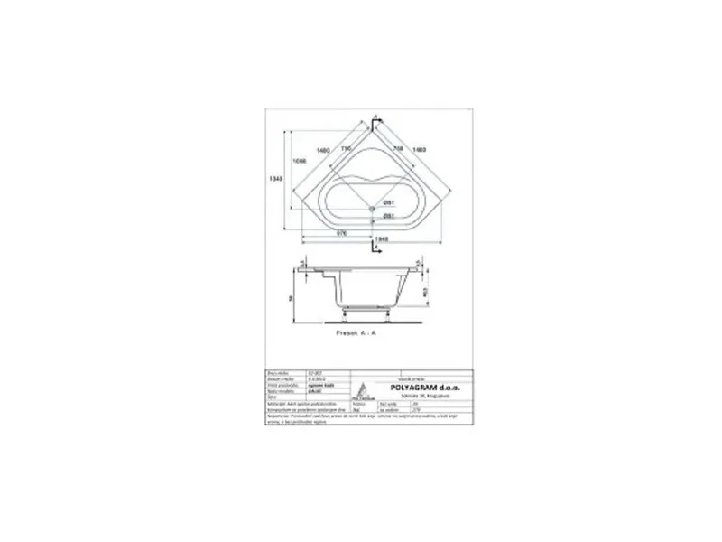 POLY KADA DALAS 140X140       - 