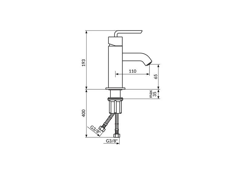 Rosan One Baterija Za Lavabo Jo30101 