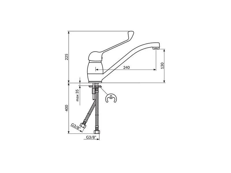 Rosan Nexus Baterija Za Sudoperu Lekarska Jn385L1 