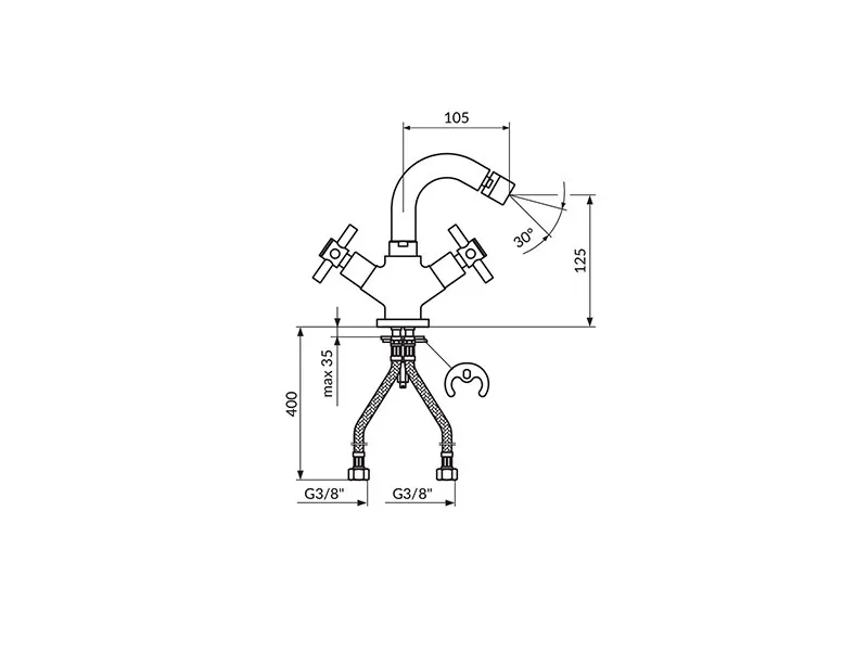 Rosan Baterija Za Bide Xo39101 