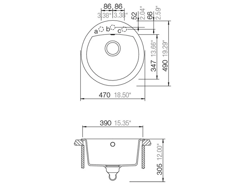 SCHOCK SUDOPERA MANHATTAN R100 470x490x195mm CRNA 