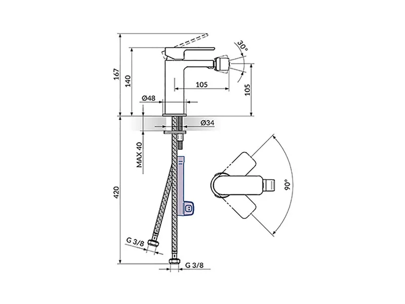 Stolz S2 Baterija Za Bide 239101 