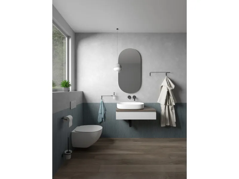 RUBINETA MINI DRZAC WC CETKE - CRNI (BK) 670110 