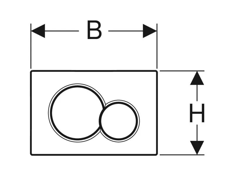 Geberit Tipka Sigma 115.883.KH.1 