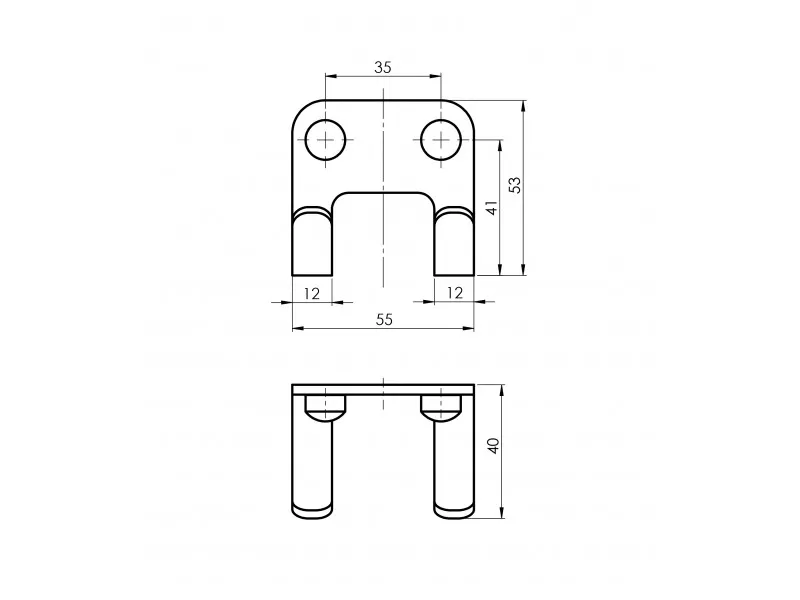 RUBINETA ALTO set galanterije - CRNI (BK) 670119 