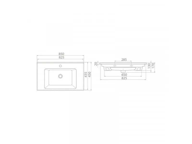 TURKUAZ ARTE 85 LAVABO 67500 U 