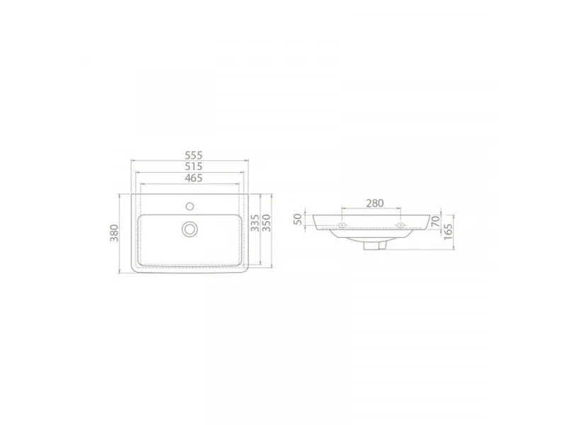 TURKUAZ PORTO 55 LAVABO 68000 U 