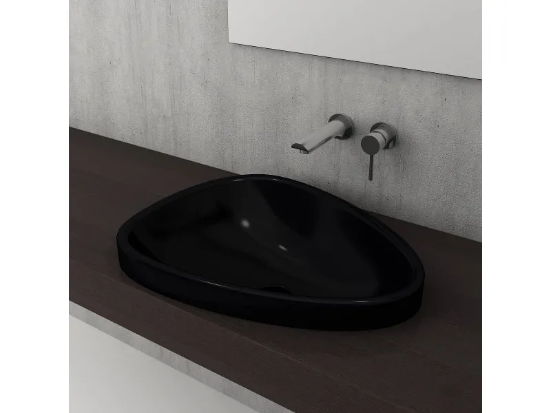 BOCCHI ETNA  LAVABO 58 CM - SJAJNA CRNA 1114-005-0125 