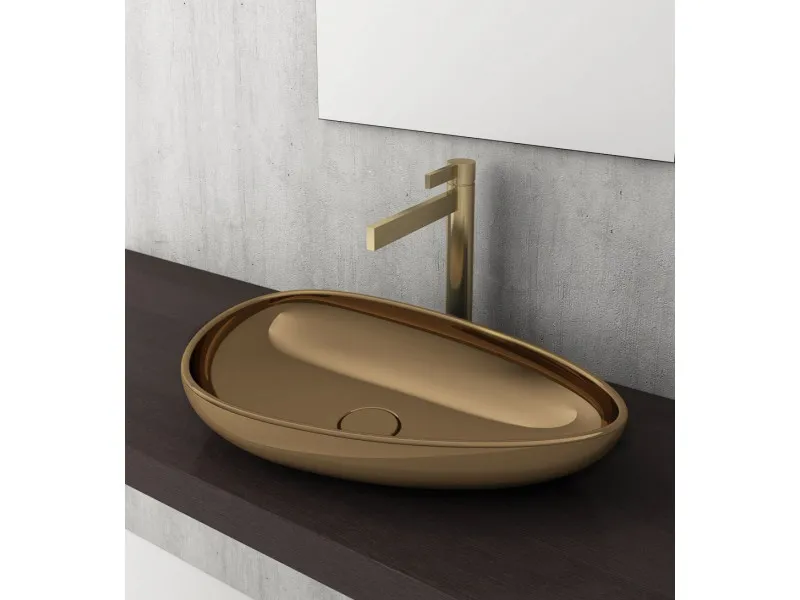 BOCCHI ETNA  LAVABO 58 CM - SJAJNA ZLATNA 1114-402-0125 