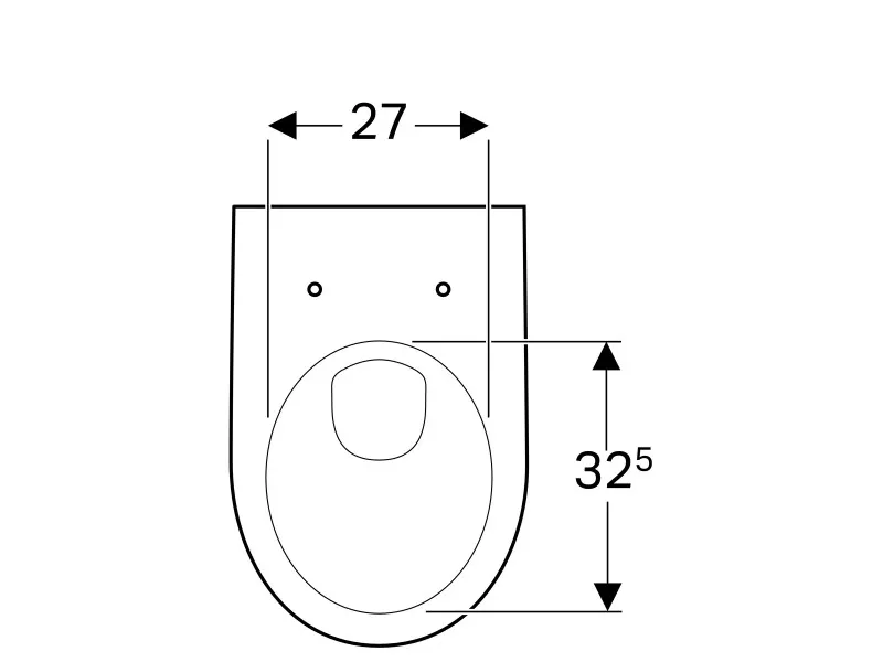 Geberit Selnova konzolna wc šolja  500.260.01.1 