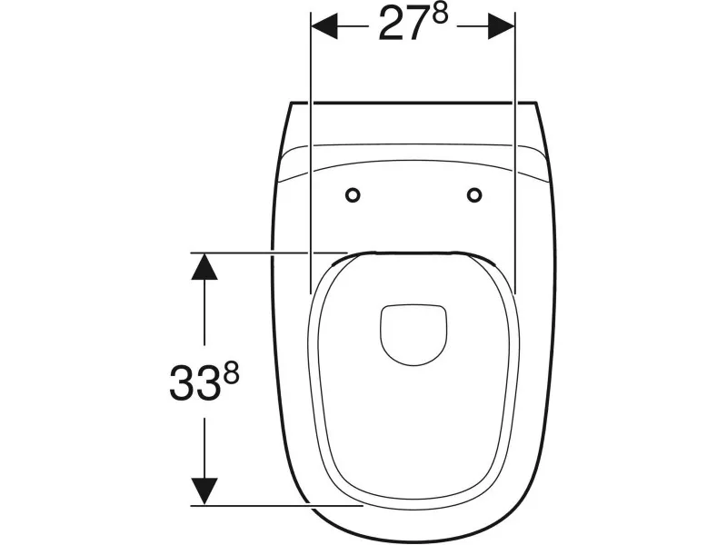 Geberit Citterio wc šolja podna,back to wall 500.512.01.1 