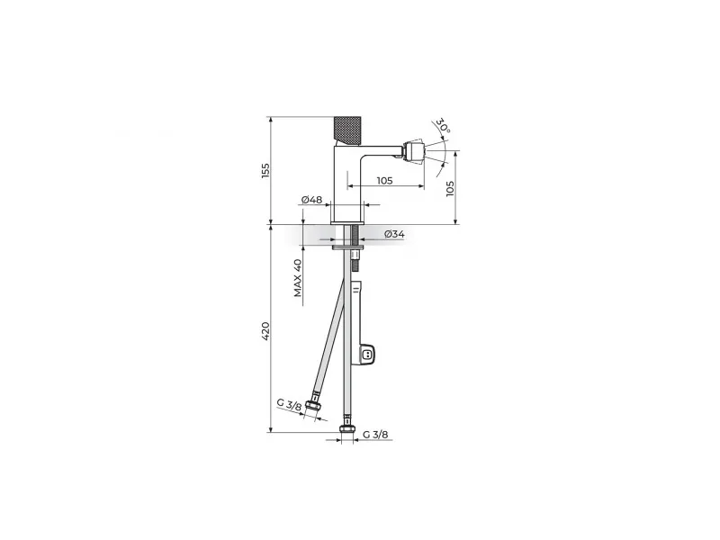 Stolz Baterija za bide 239101BG 