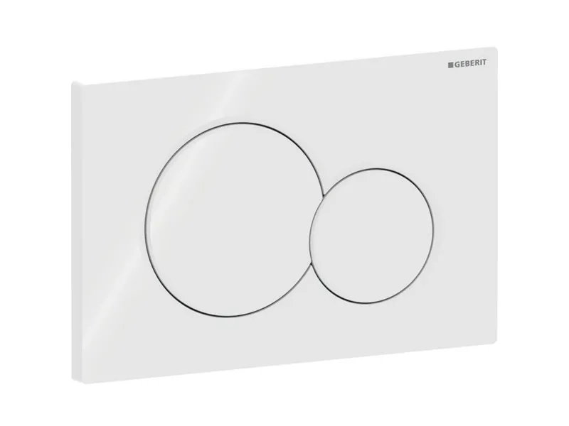 Geberit Tipka Sigma01 115.770.Dw.5 Za Dvokolicinsko Ispiranje: Crna Ral 9005 