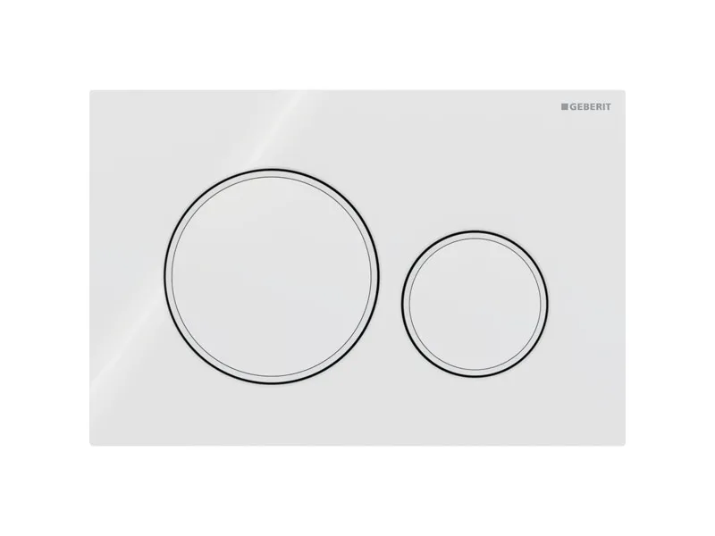 Geberit Tipka Sigma20 115.882.11.1 Bela/ Mat 