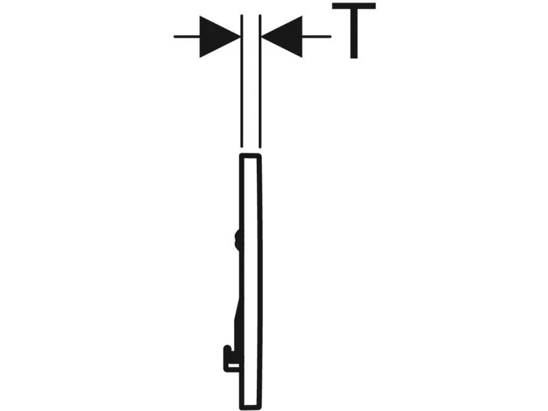 Geberit Tipka Sigma30 115.893.45.1 Pozlacena 