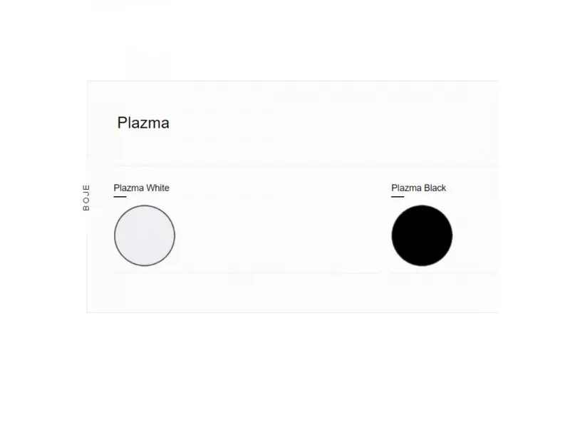 PINO ART PLAZMA 65 BLACK ORMARIC SA UMIVAONIKOM 0268 