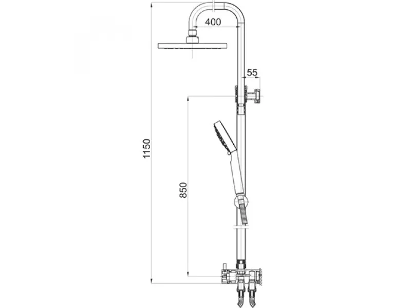 Herz Usponski Tus Pure Waterfall A11 12551 