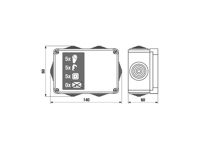 Jika Transformator GOLEM 220/24V za tri pisoara 8950710000001 