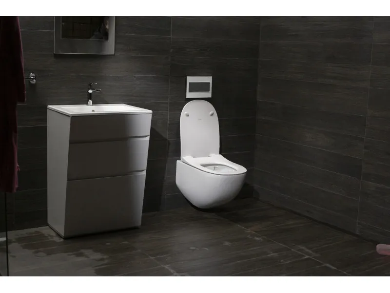 FLUENTA WC SOLJA KONZOLNA RIMLES A SA DASKA SC 40006661 