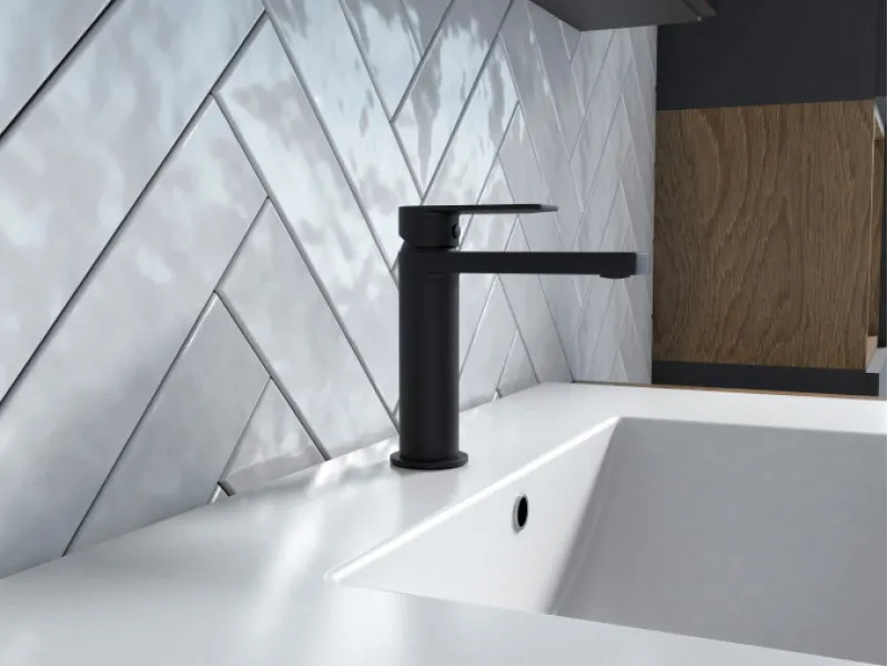 Cop Baterija za lavabo COPEN NOOK mat crna C-01-100MB 