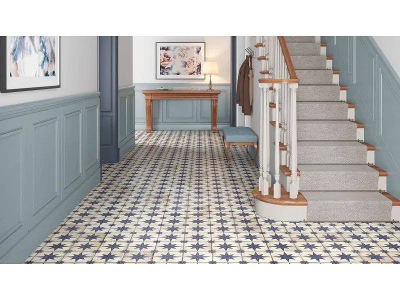BAL STAR BLUE 45X45, 1.62m2 