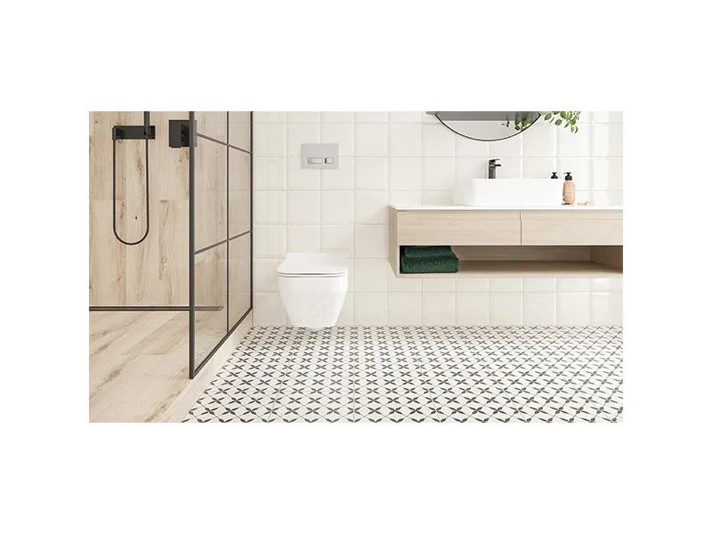 K PATCHWORK CLOVER BLACK PATTERN  29,8x29,8  1.33m2 