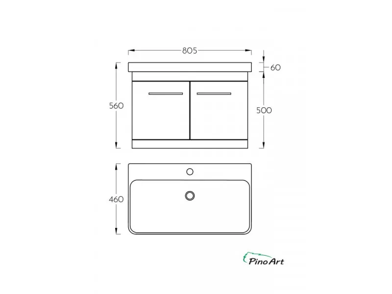 Pino Ormaric Luxor 80V Drvo – Black Umivonik 1180 
