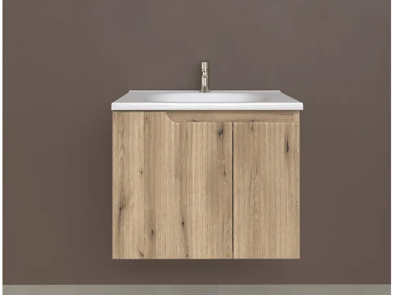 ORMARIC SA LAVABOOM EURIDIKA 65 HV P OAK 