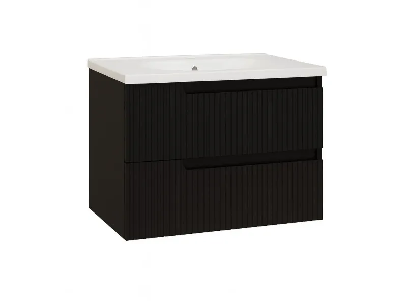 ORMARIC SA LAVABOOM EURIDIKA 75 H P BLACK 