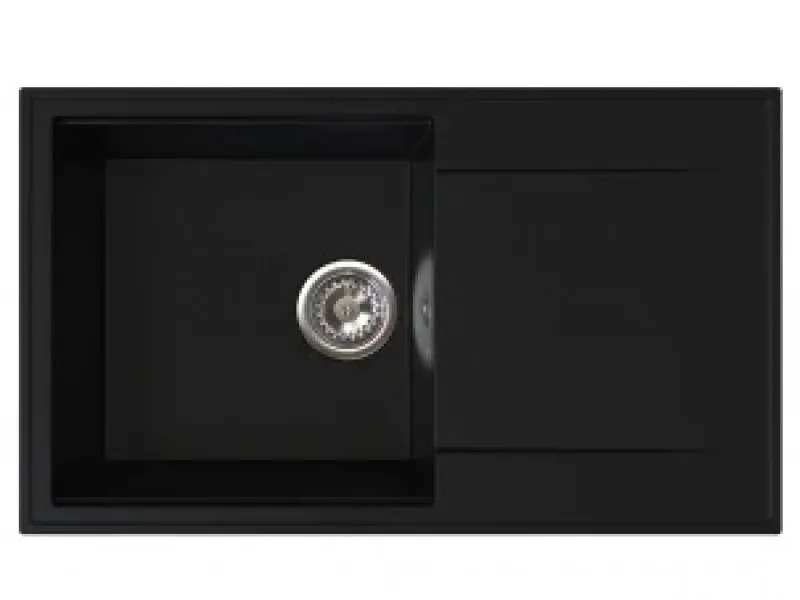 SUDOPERA GRANITNA 78X46 ULG780 CRNA MAT 